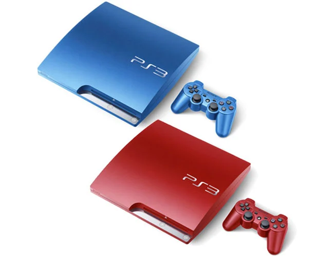 PS3 Red e Blue Limited Editions