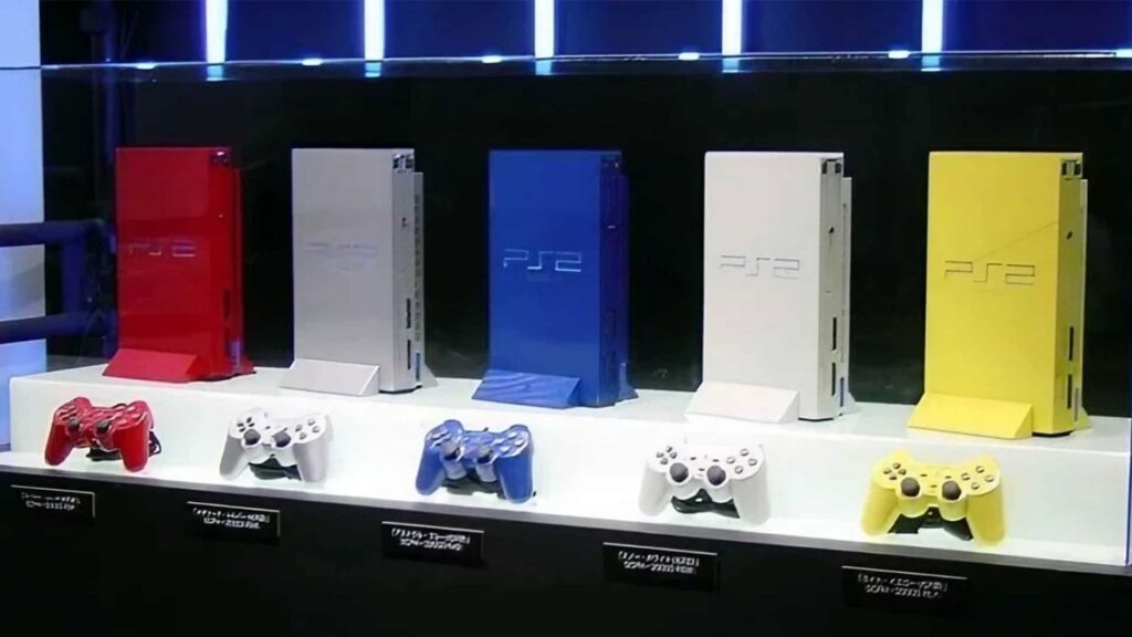 Todas as versões do PS2: A evolução de um gigante 4 PS2 colorido