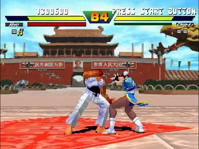 Conheça o melhor jogo de luta de PlayStation 1: Street Fighter EX Plus Alpha 2 Street Fighter EX Plus Alpha 1