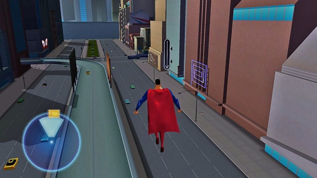 Os melhores jogos de SUPER-HERÓIS do PlayStation 2 6 Superman: Shadow of Apokolips PlayStation 2