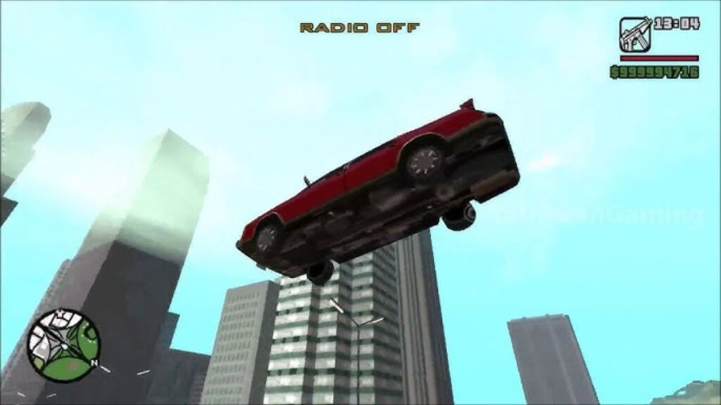 carro voador gta san andreas