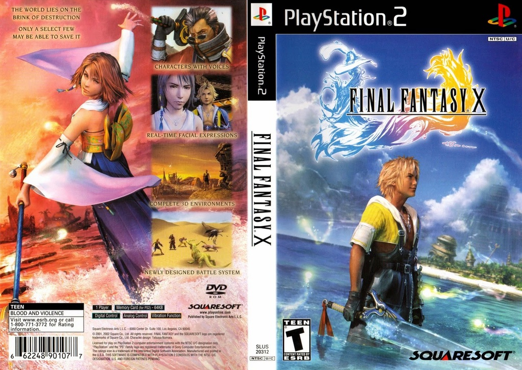 10 melhores jogos de RPG para PlayStation 2 2 final fantasy x ps2