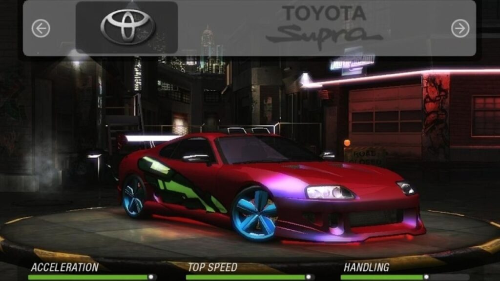 Como desbloquear todos os carros em Need for Speed Underground 2 2 need for speed underground 2 toyota supra