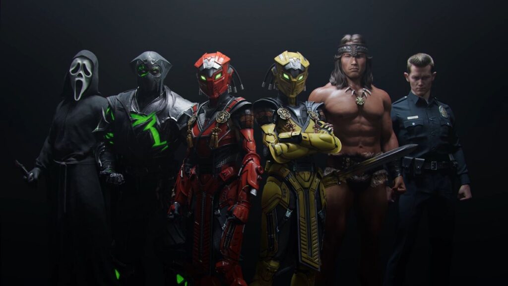 Cyrax e Sektor mulheres Mortal Kombat 1 Khaos Reigns Personagens