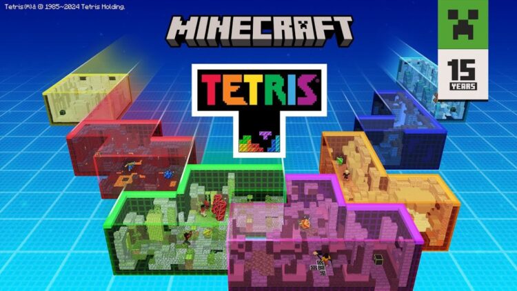 Minecraft Tetris Nova DLC com Novos Modos de Jogo!