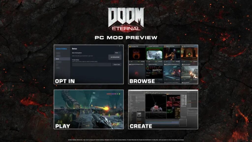 Como Ativar o Suporte Oficial em Doom Eternal Mods