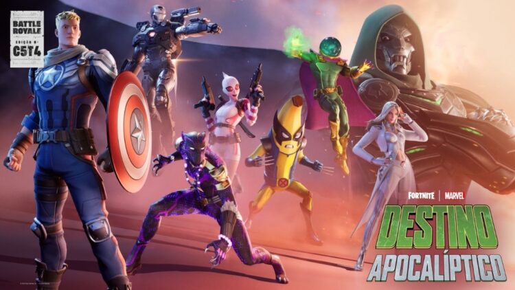 Fortnite Capítulo 5 Temporada 4 “Destino Apocalíptico” Traz Heróis da Marvel e Novas Armas Poderosas