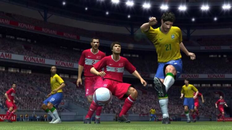 PES  no PlayStation 2