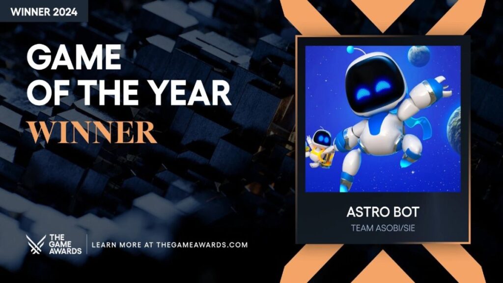 astro bot playstation jogo do ano