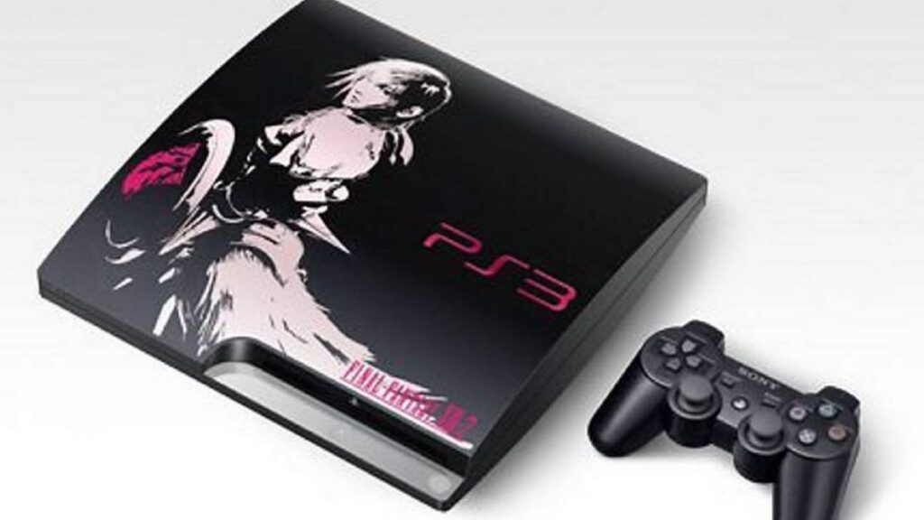 Você tem esse modelo de PS3 guardado? Ele pode valer uma fortuna hoje 6 PS3 Final Fantasy XIII Lightning Edition